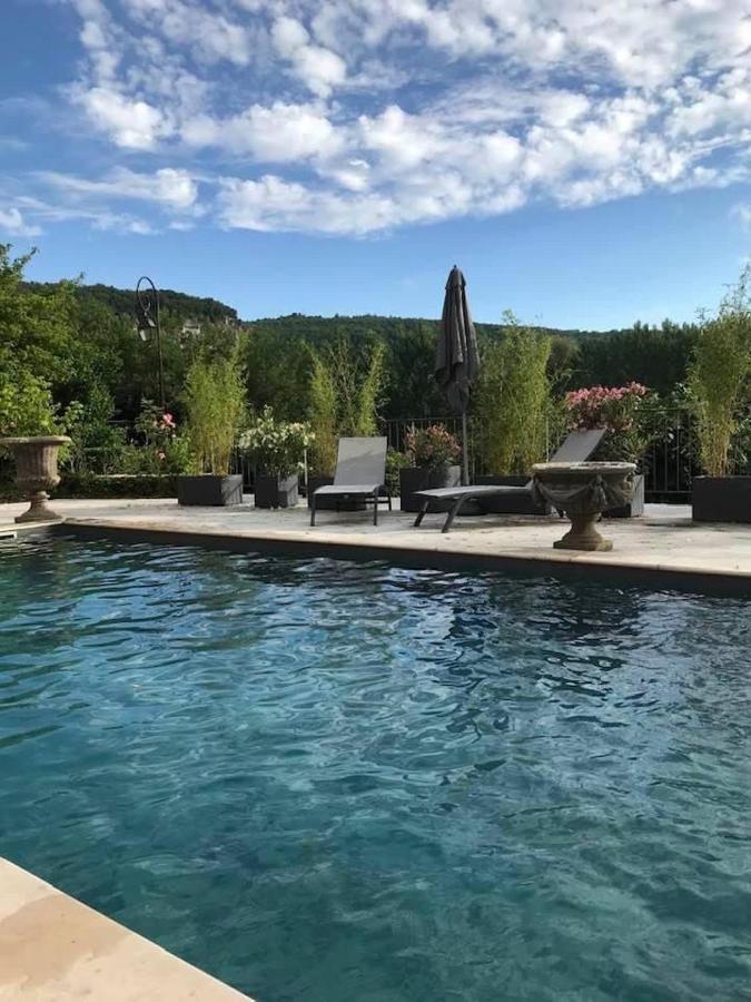 Les appartements d artiste de la Villa du 15 - Restaurant La Maison - piscine chauffée Les Eyzies Exterior foto